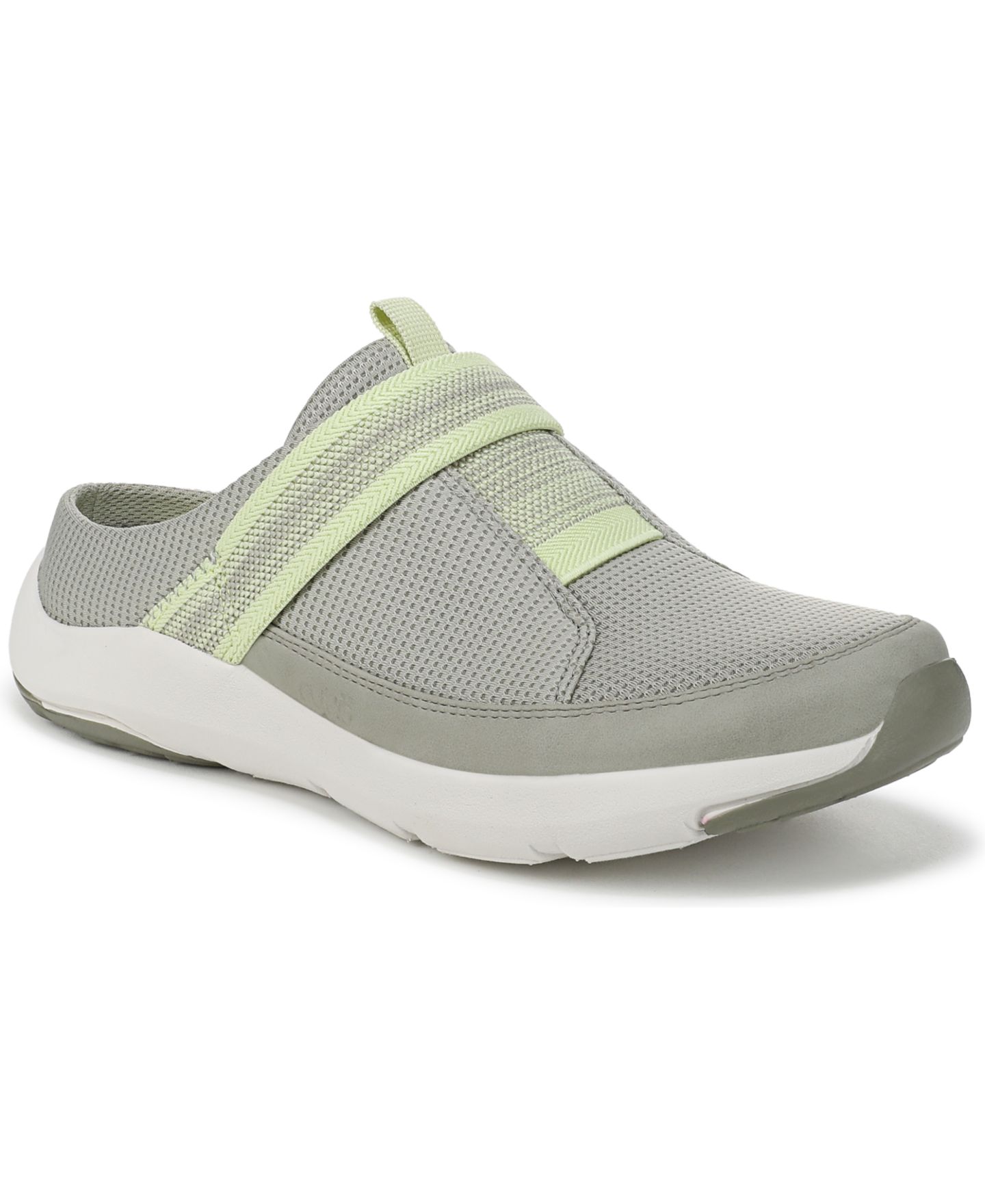 Женские сабо Ryka Engage Washable Round Toe Mules, цвет: Зелёный вязаный — фото 1