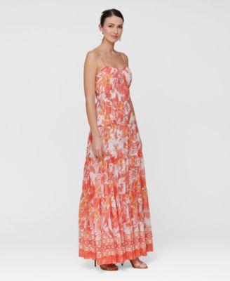 Women's Sleeveless Sweetheart Maxi Dress