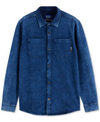 Men's Indigo Denim Shirt