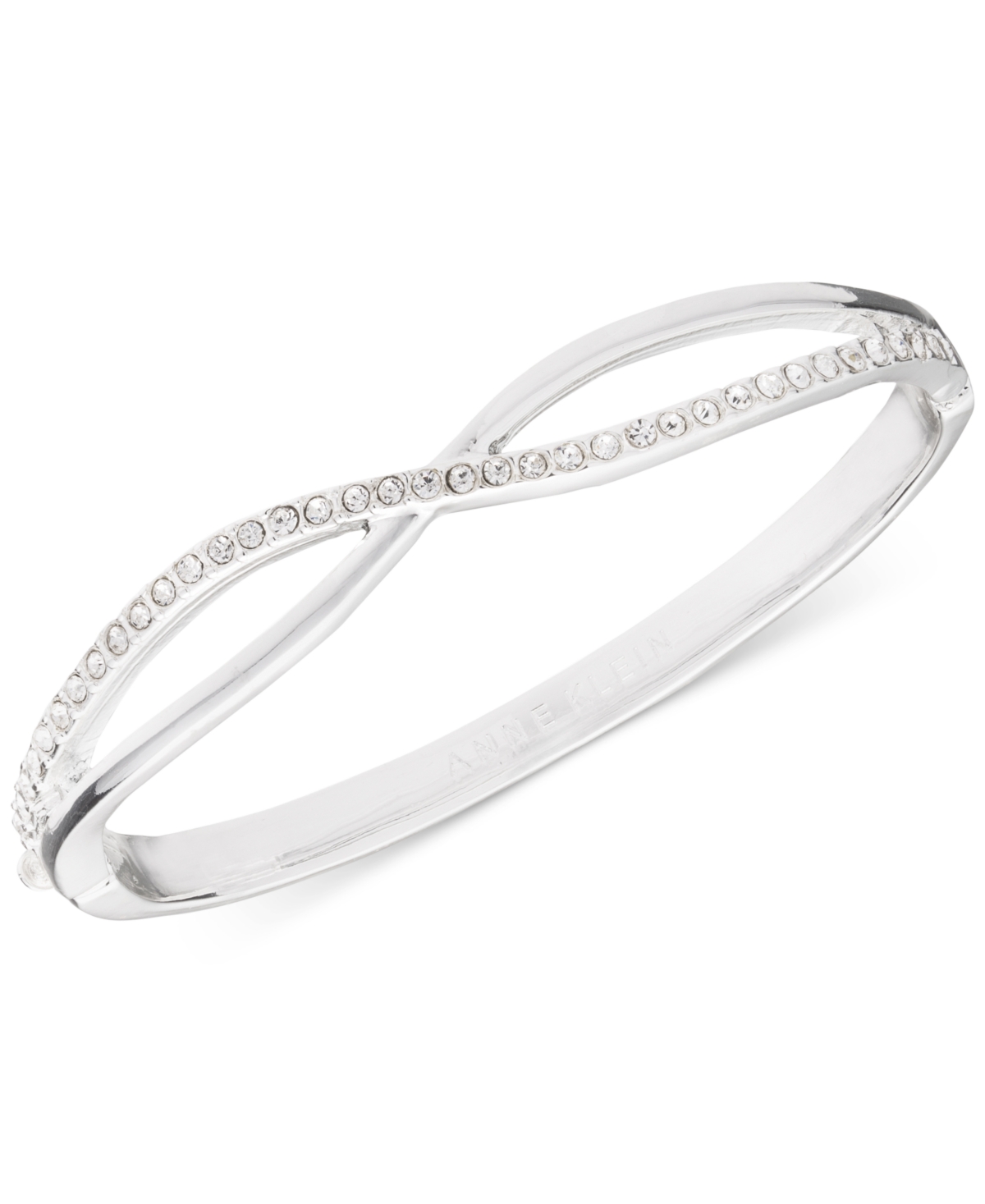 Crystal Crisscross Bangle Bracelet, Created for Macy's - Gold