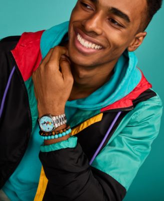 Men's Automatic Disney Mickey Mouse Stainless Steel Bracelet Watch 40mm