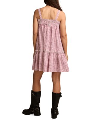 Women's Easy Cotton Sleeveless Mini Day Dress
