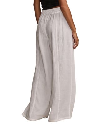 Women's Cotton Gauze Drawstring Pants