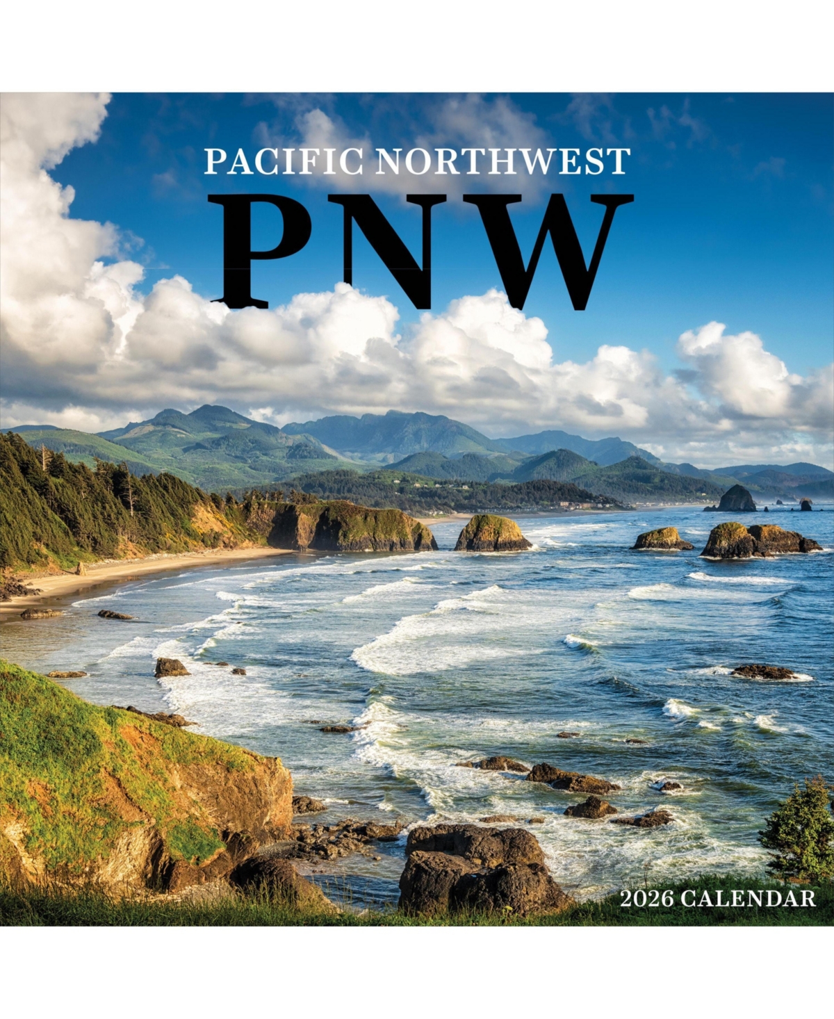 2026 Pacific Northwest Wall Calendar - Multicolor