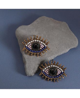 Evil Eye Stud Earrings