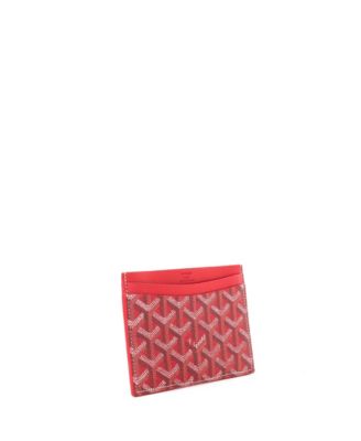 Saint Sulpice Card Holder Coated Canvas