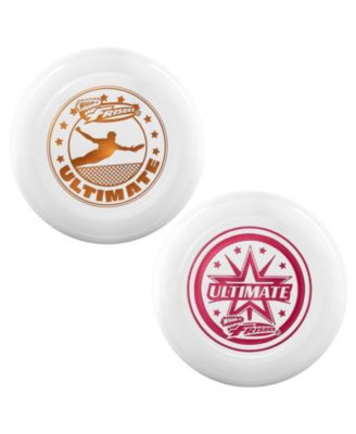 Frisbee Official Ultimate 175g Flying Disc, 10.75 Inch, Professional Training, for Competition and Outdoor Fun - 2 Pack
