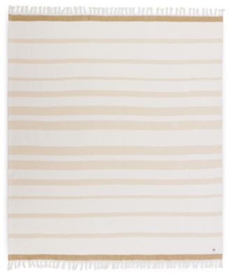 Oceanside Washable Cotton Beach Blanket, 66" x 80"