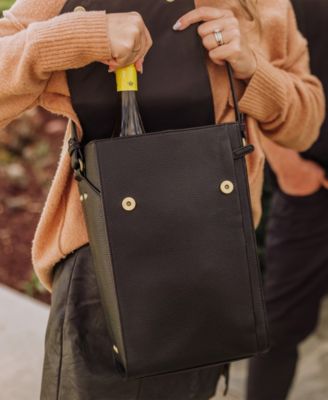 Barossa Leatherette 2 Bottle Wine Cooler Tote Bag