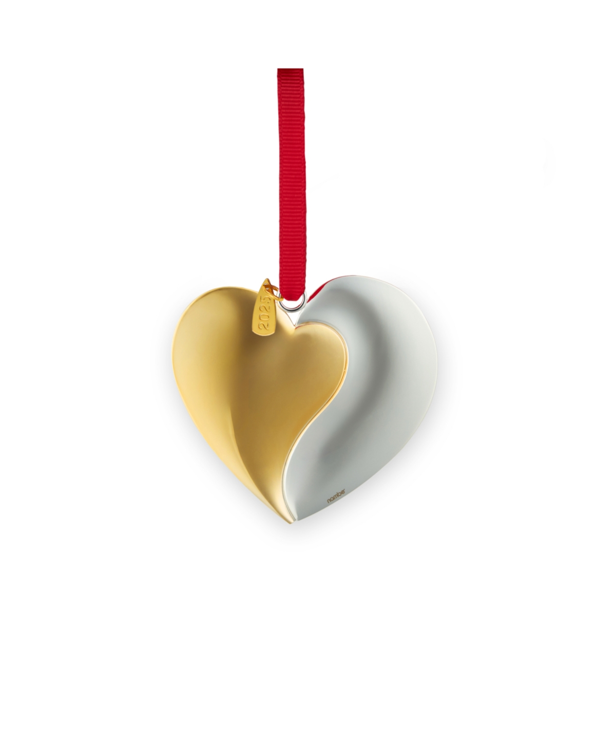 Nambe Our First Christmas Together Ornament 2025 In Multi