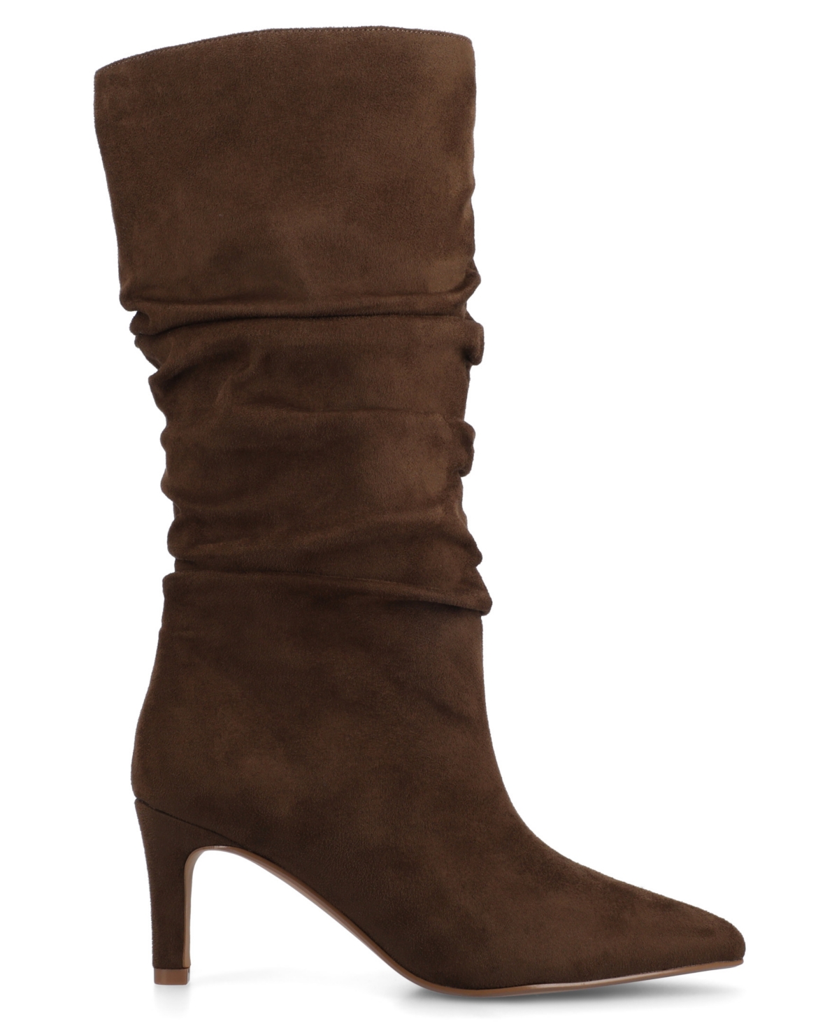 Journee Collection Journee Women's Sonnet Knee High Slouchy Boots In Brown