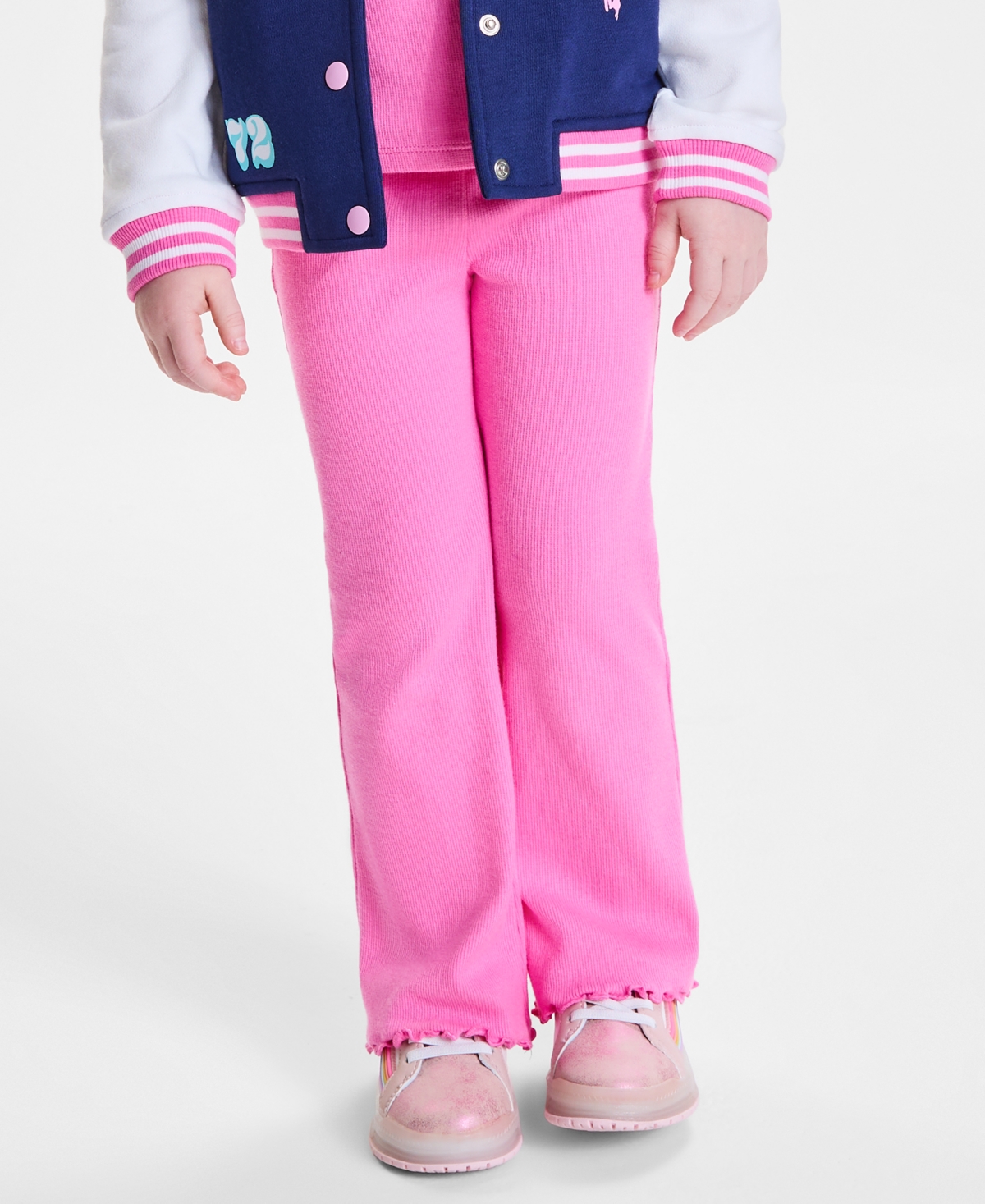 Epic Threads Toddler Girls Ribbed Flare-leg Leggings, Exclusively At Macy's