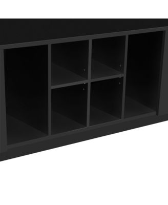 Entryway Hall Tree: Bench, Coat Rack, Drawers & Shelves