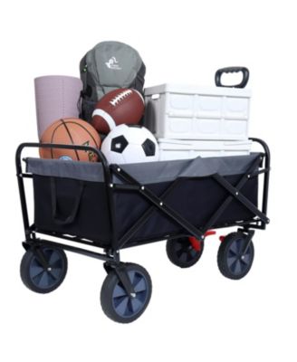 Collapsible Wagon Cart - 150L, 360lbs Capacity