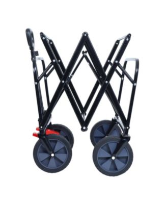 Collapsible Wagon Cart - 150L, 360lbs Capacity