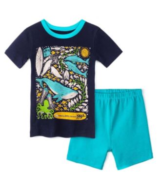 Toddler Girls Fair Trade 100% Organic Cotton Tight Fit Shortie Pajamas, 2-Piece Set