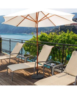 49 LBS Patio Resin Umbrella Base Stand for Outdoor