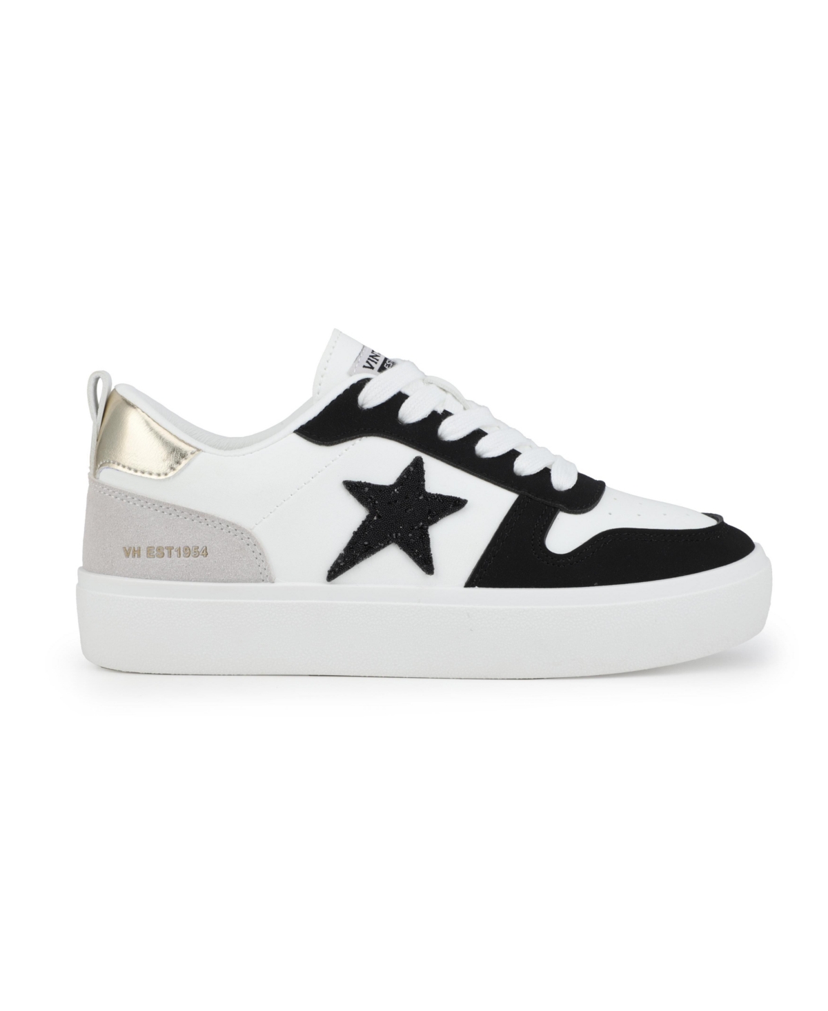 Aura - Black Gold Women's's Sneaker by Vintage Havana