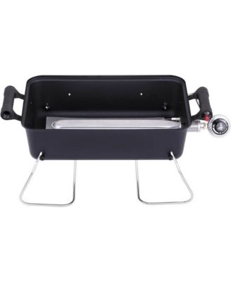 Deluxe Portable Propane Gas Table Top Grill - Black
