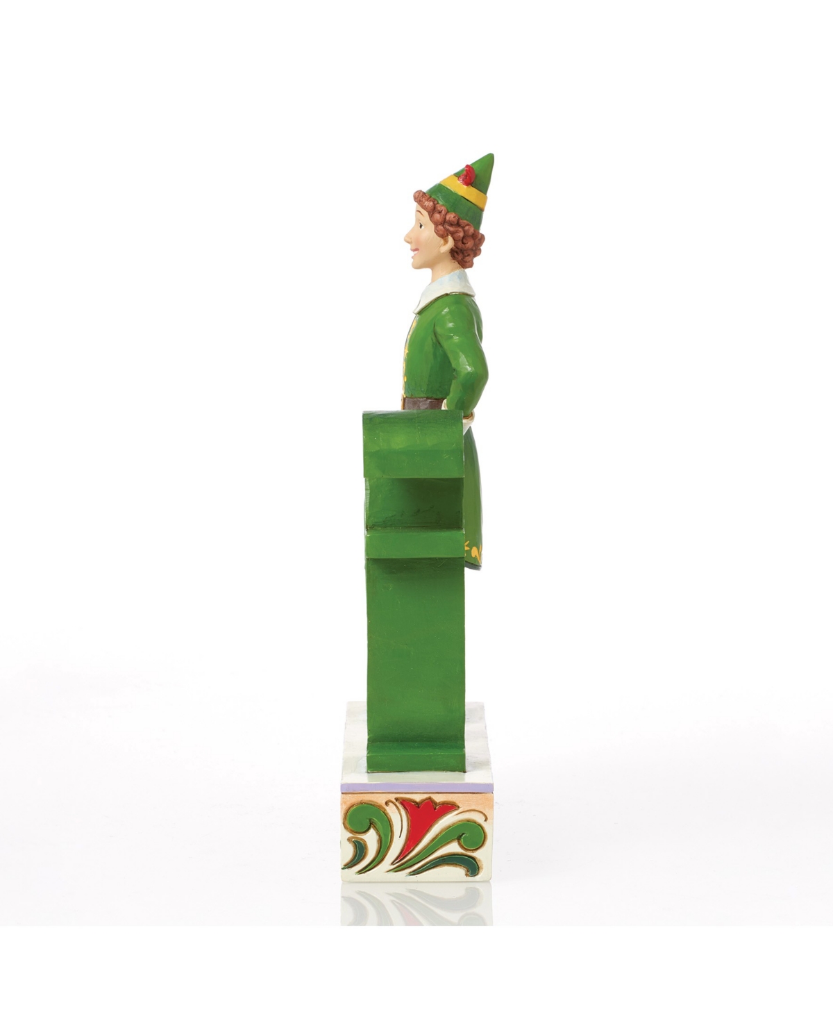 Jim Shore Buddy Elf Standing Elf Word Figurine In Multi