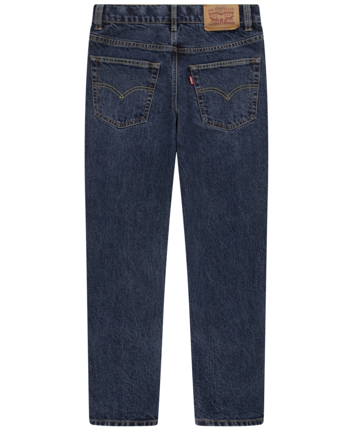 Levi's Big Boys Stay Loose Tapered Fit Patch Jeans In Black