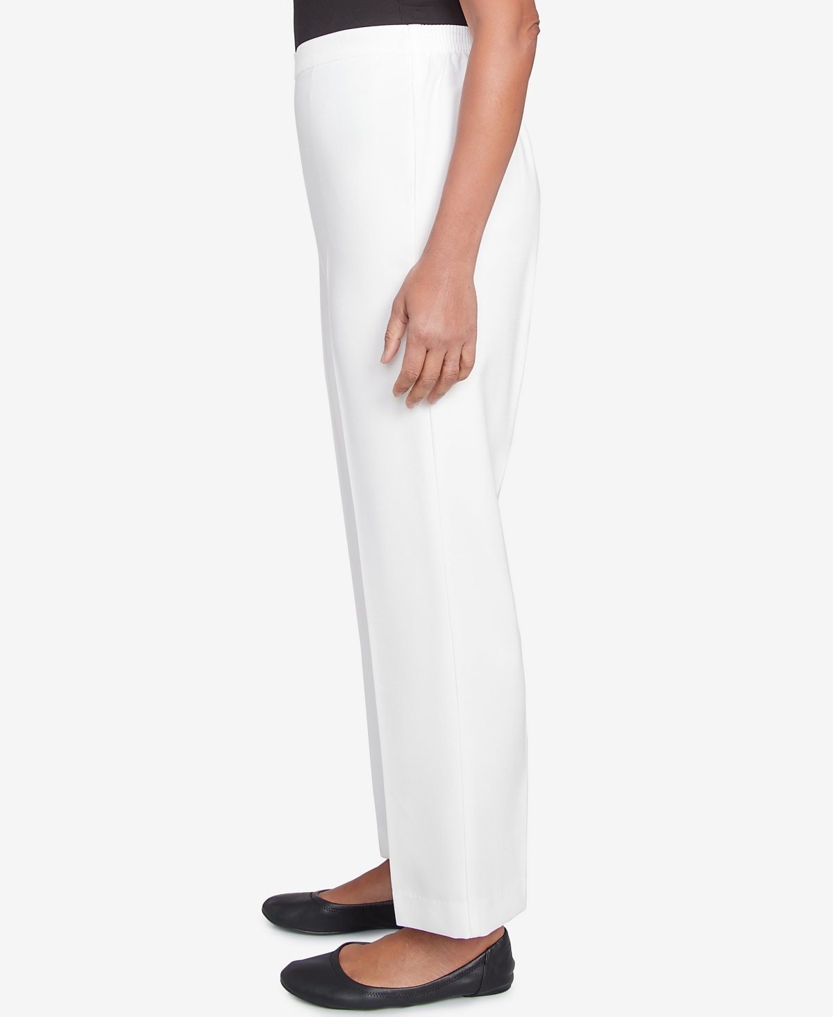 Alfred Dunner Petite Estate Of Mind Estate Pull-on Medium Length Pants