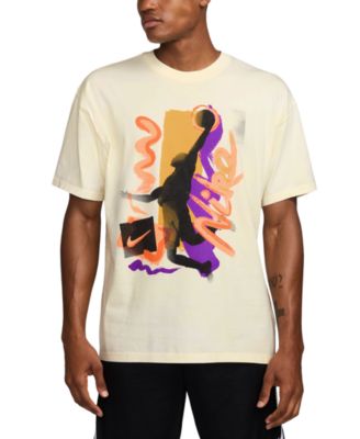 Nike - Men's Max90 Relaxed Fit Short Sleeve Basketball Graphic T-Shirt