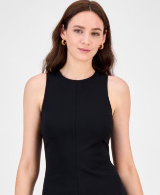 Women's Lindy Mixed-Media Mini Dress