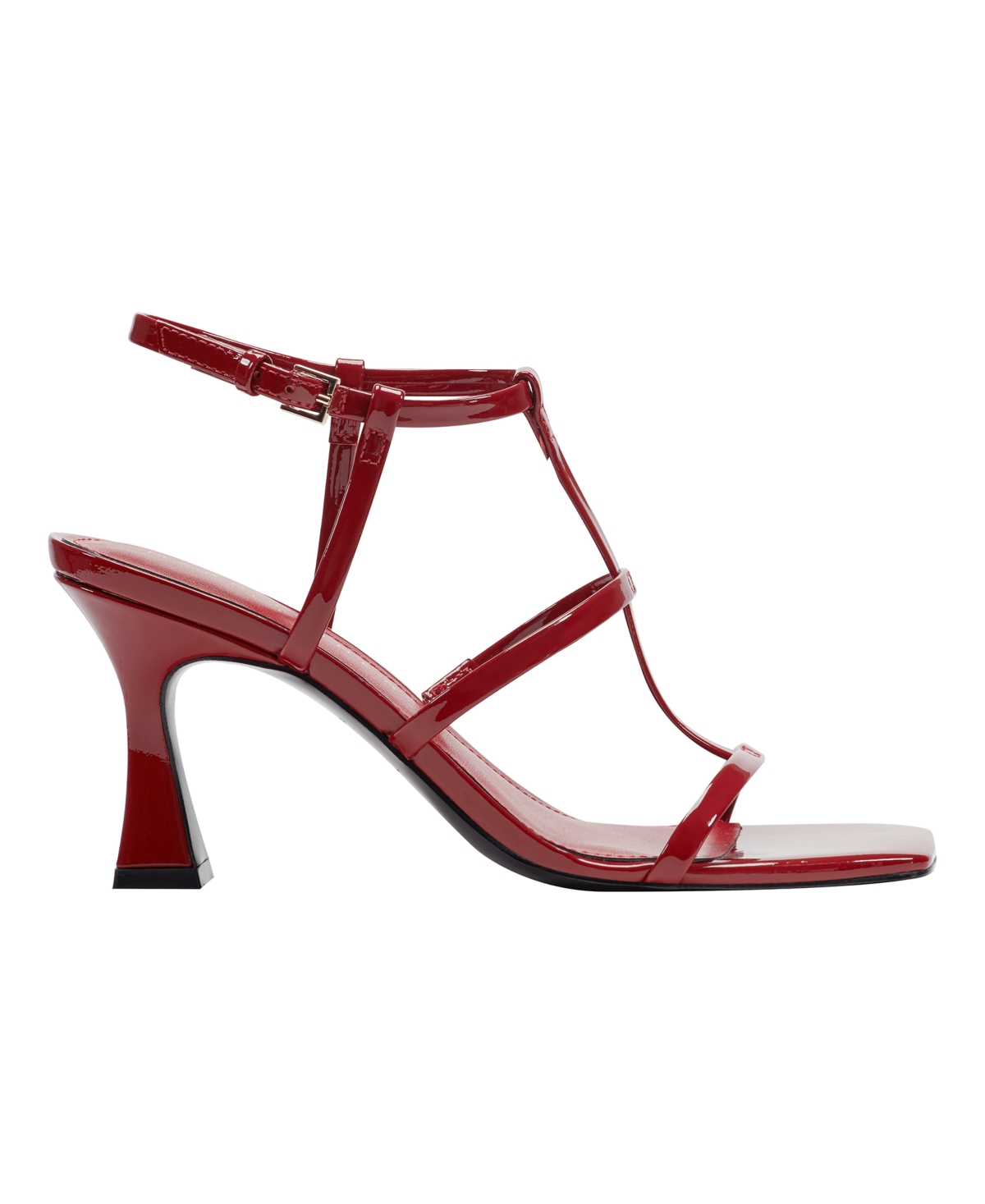 Marc Fisher Ltd Dennie Ankle Strap Sandal In Red