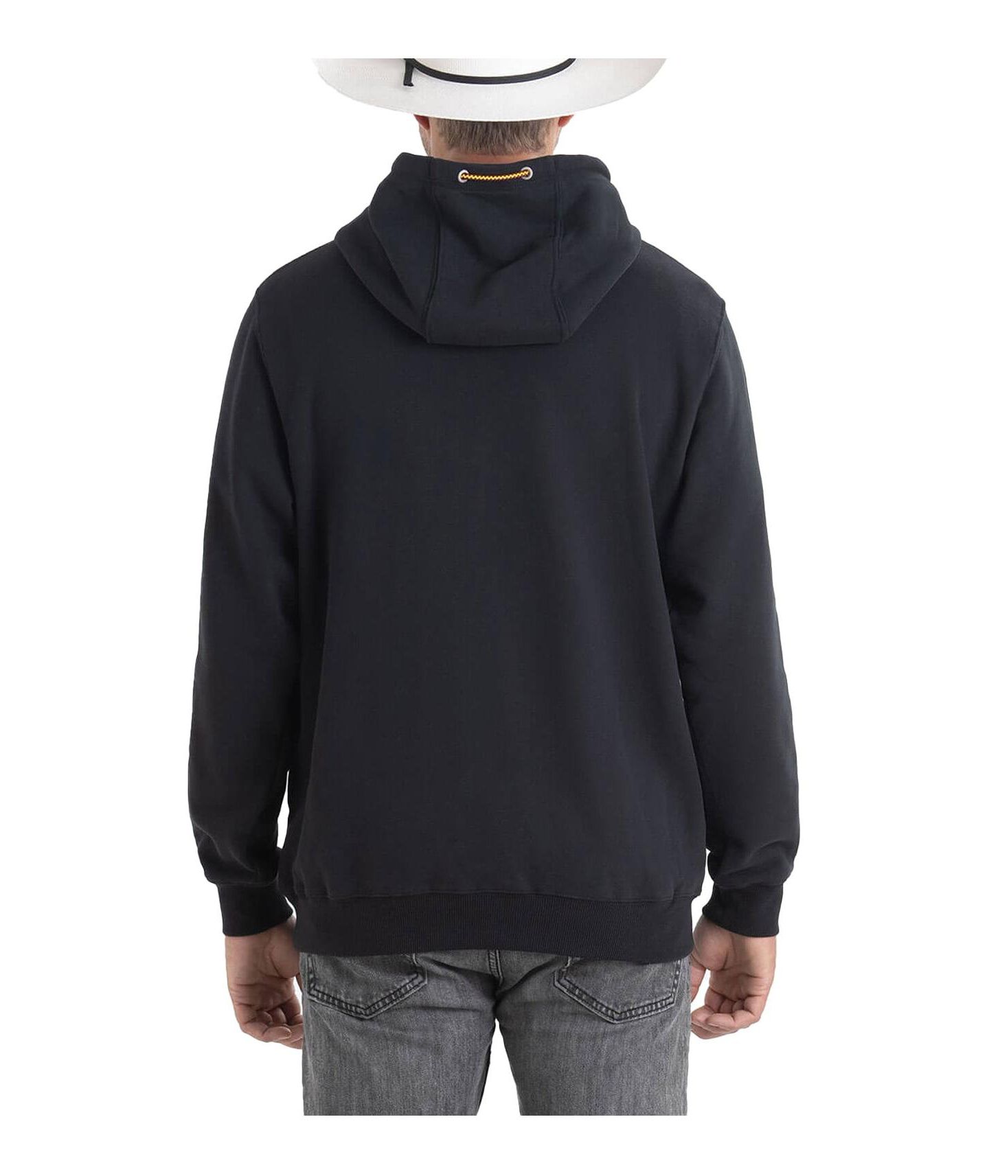 Мужское худи Thorogood Big & Tall Heavyweight Embossed Logo Pullover, цвет: Чёрный — фото 4