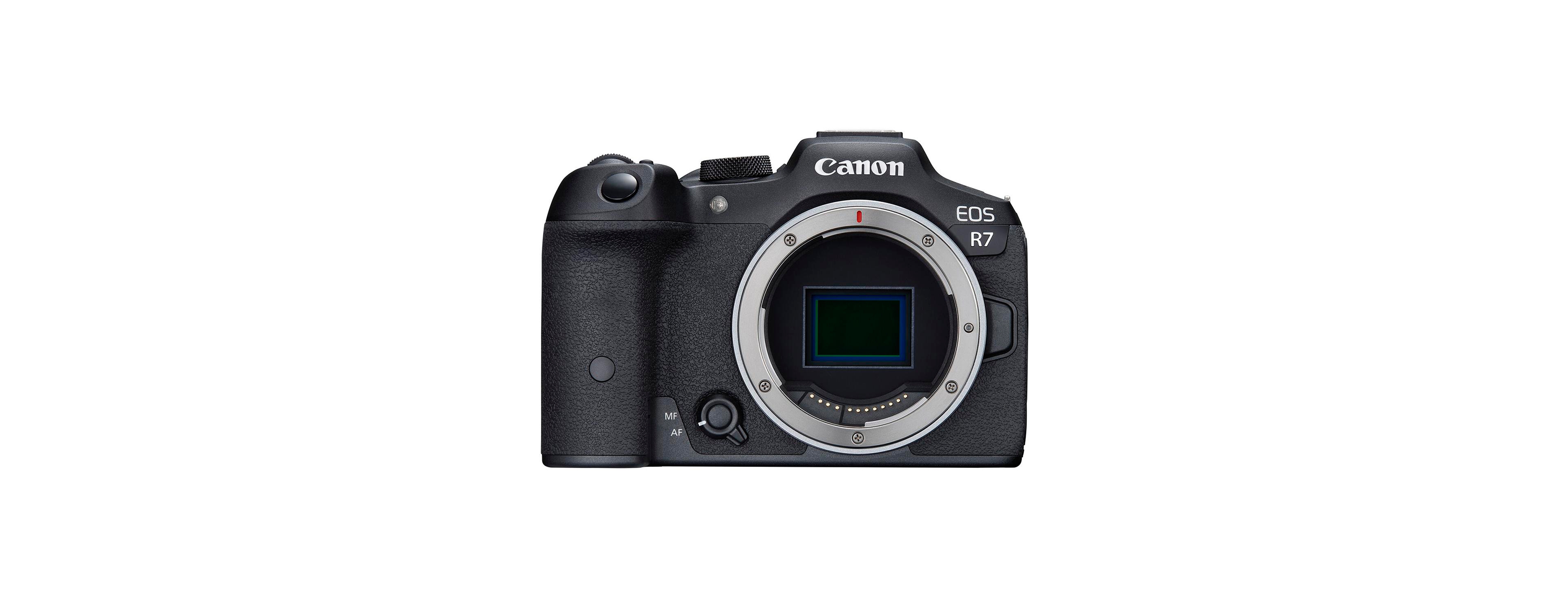 Canon Eos R7 Mirrorless Camera with Cropping Guide Firmware