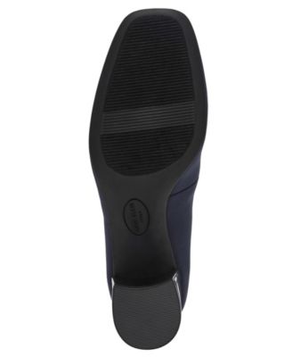 Women's Toni Stretch Block Heel Tailored Pumps