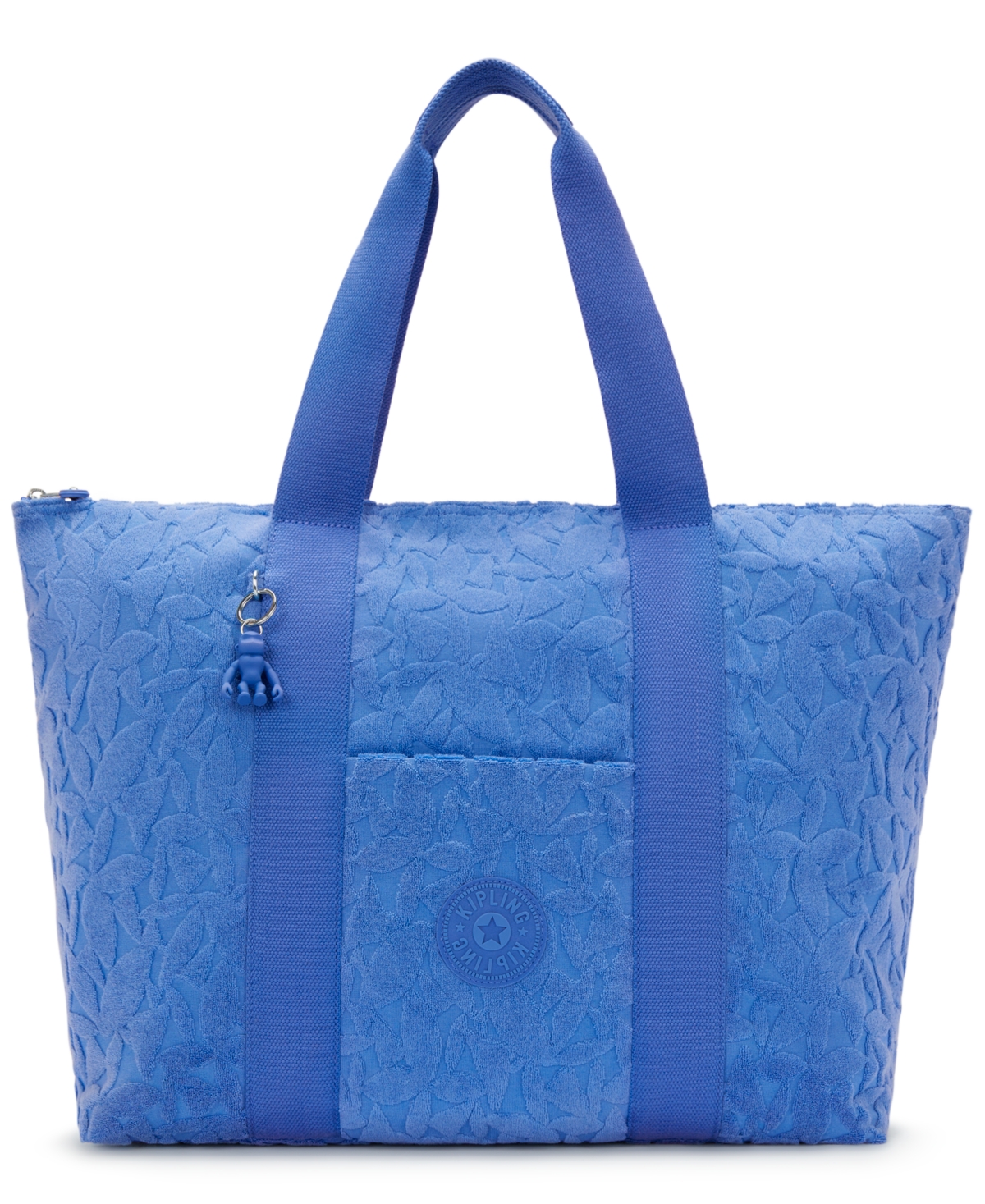 Beach Art Resort Zipper Tote Bag - Leaves Sun