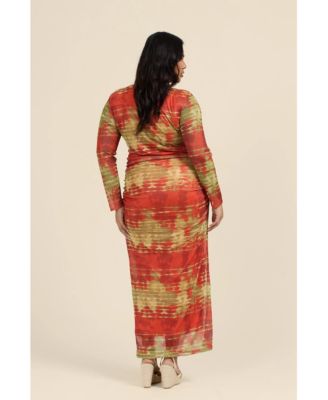 Women's Tye Dye Midi Dress