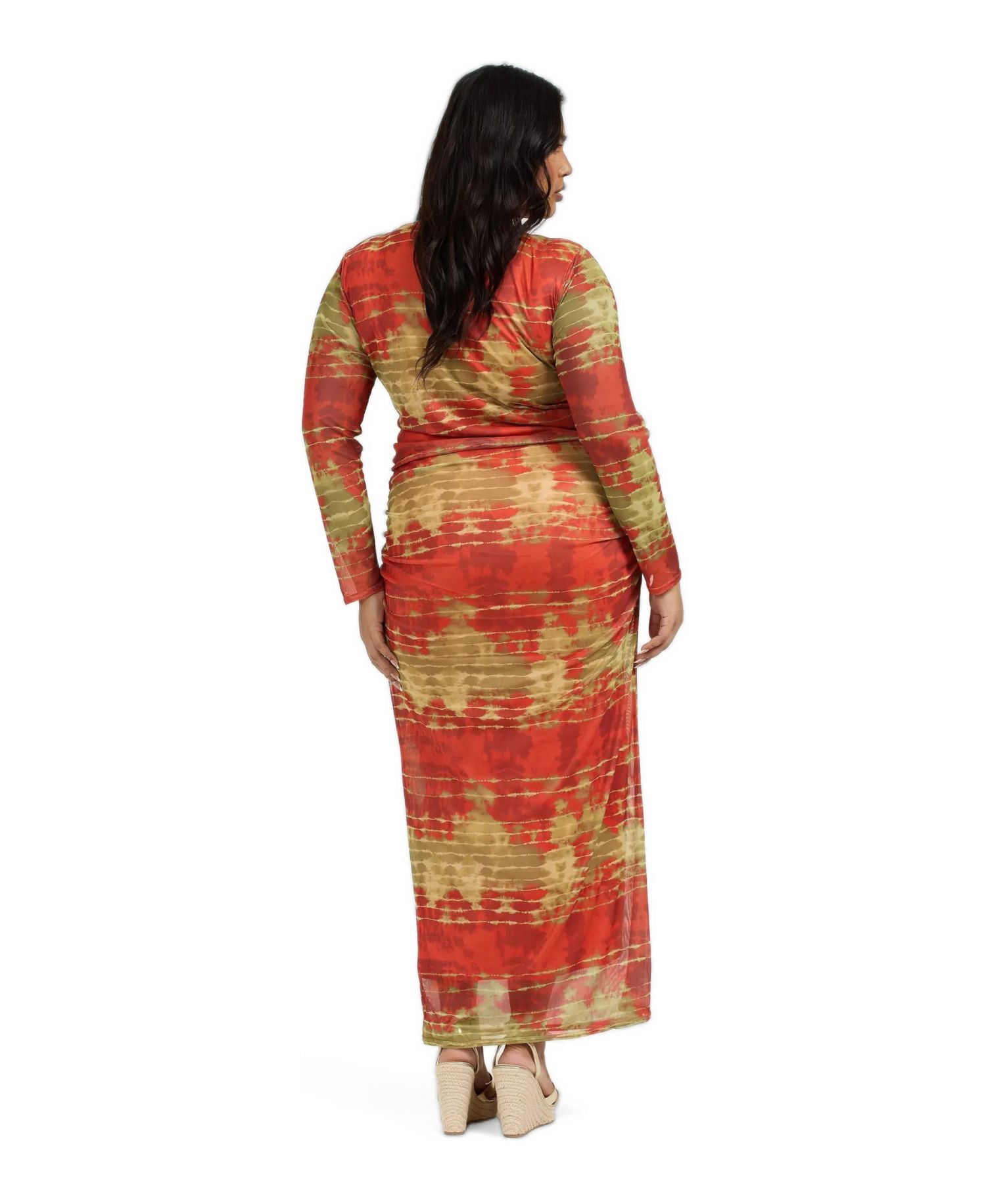 Women's Tye Dye Midi Dress