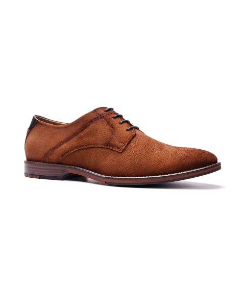 Обувь Carlos by Carlos Santana Men's London Derby Lace-Up, цвет: Рыжевато-коричневый замшевый