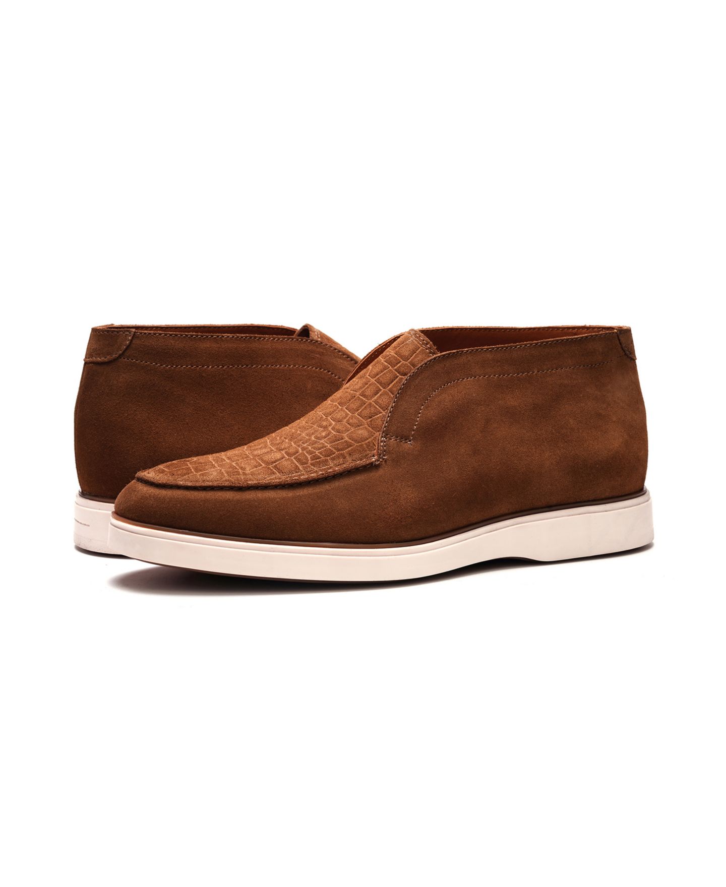 Мужские ботинки Carlos by Carlos Santana Joplin Chukka, цвет: Тёмный коричневый замшевый — фото 9