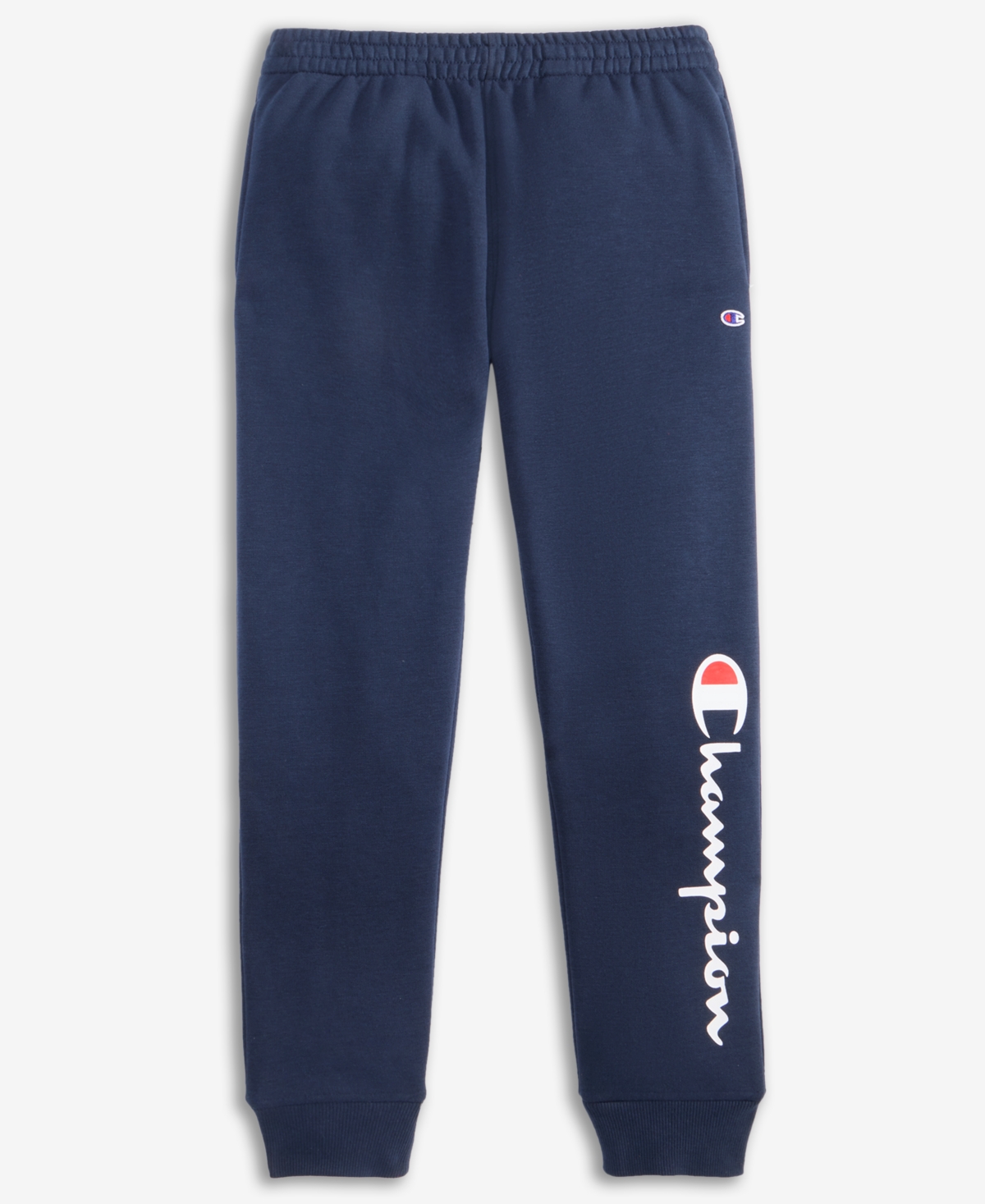 Champion Big Boys Signature Fleece Jogger Pants In Blue
