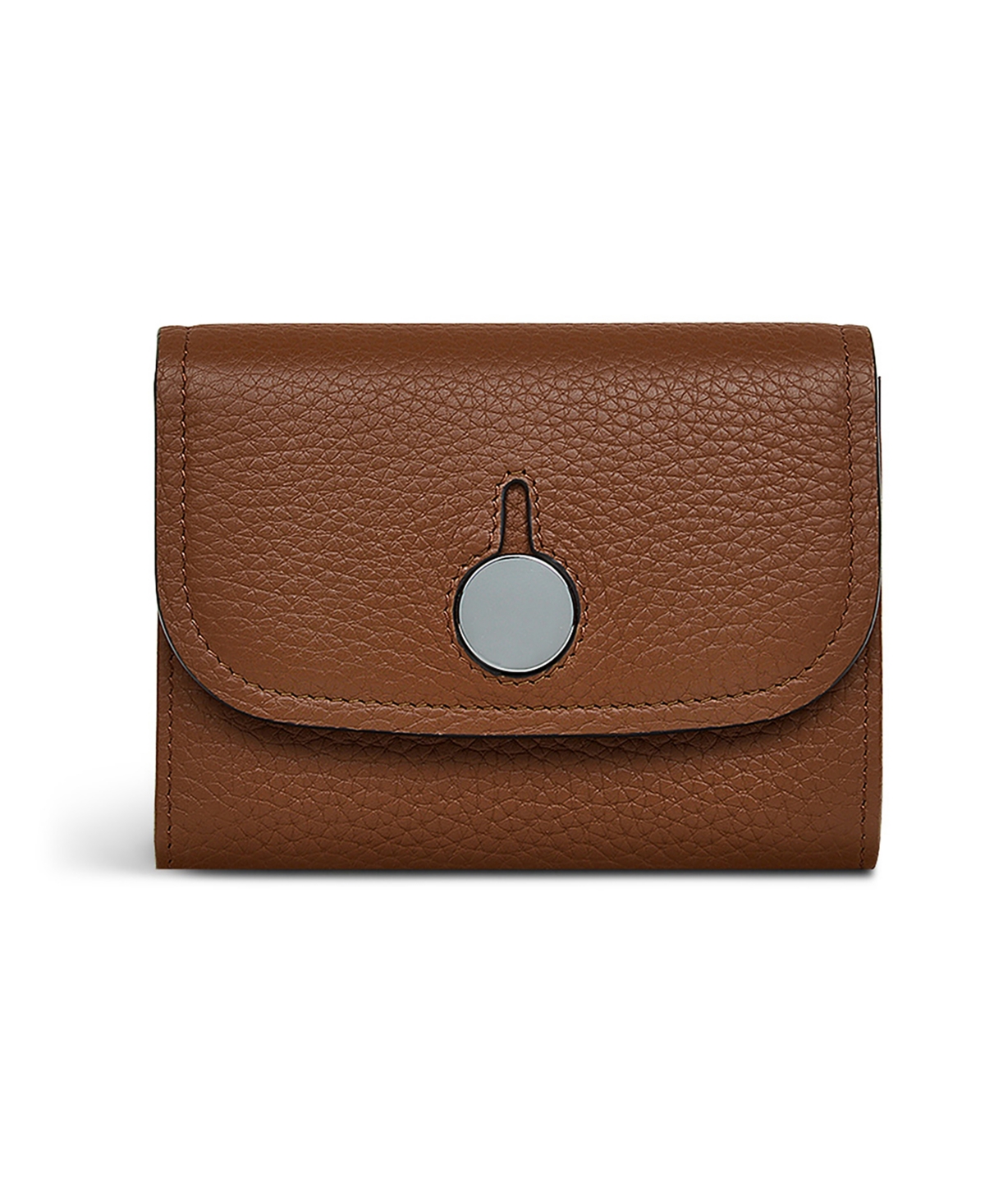 Bathurst Mews Flap Over Wallet - Saddle