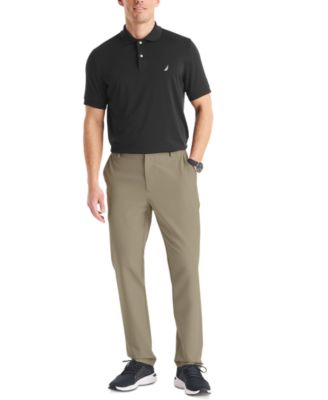 Men's Signature Slim-Fit Flat-Front Performance Pants
