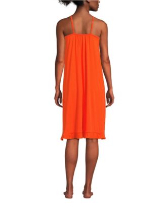 Women's Petite Cooling Knee Length Slip Nightgown