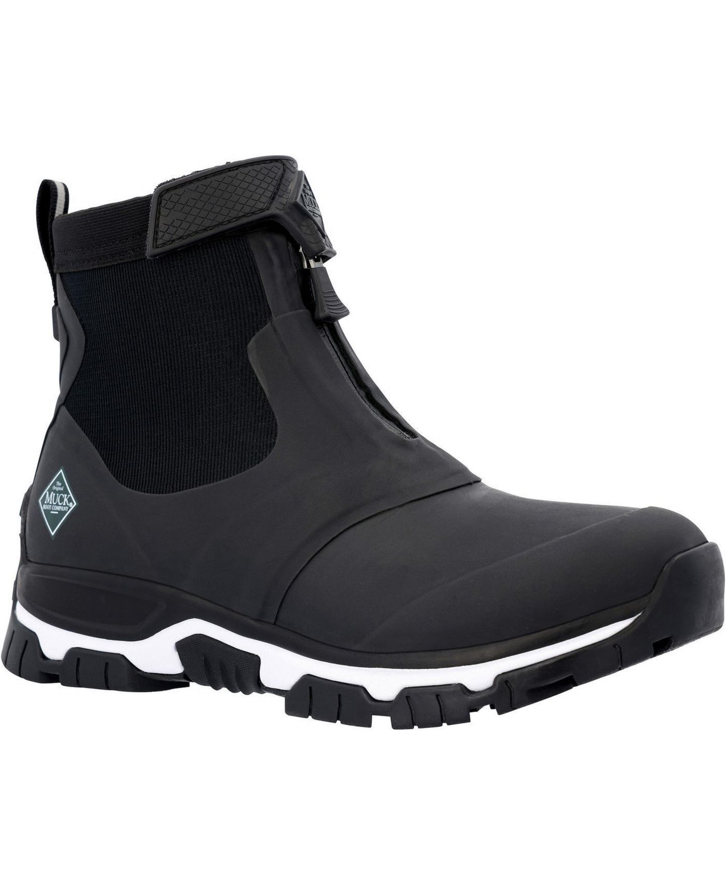 Женские ботинки MUCK Apex Mid Zip Ankle, цвет: Чёрный — фото 1
