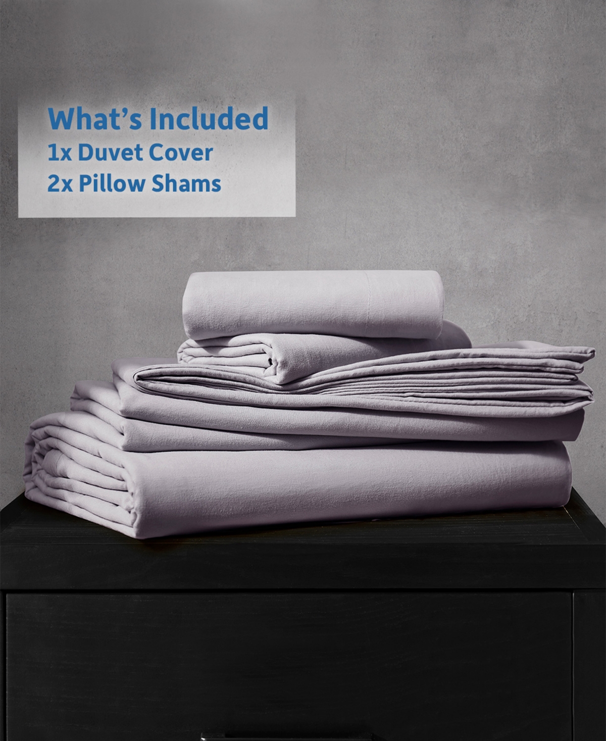 Nestl Ultra Soft Prewashed 3-pc. Duvet Cover Set, Full