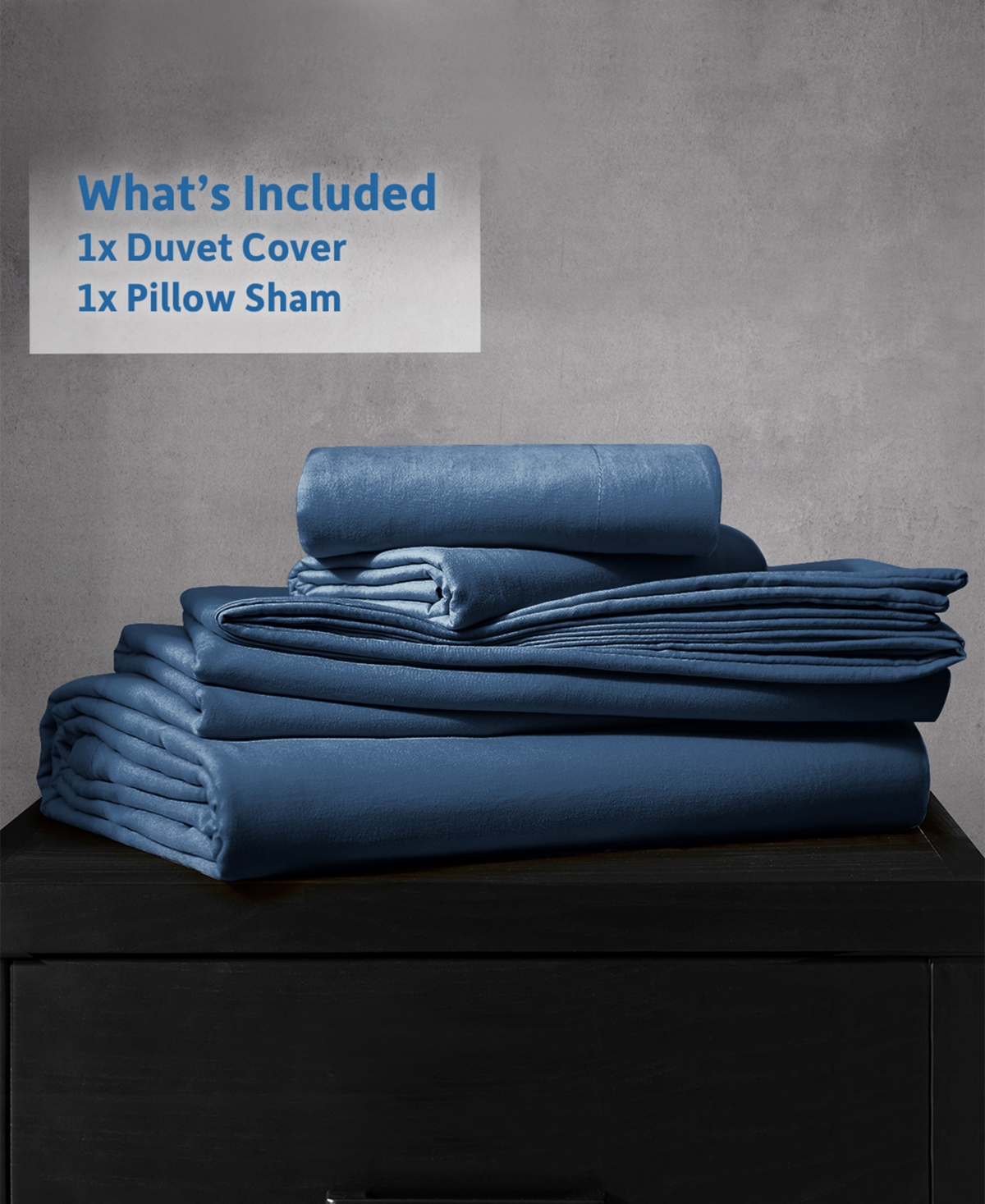 Nestl Ultra Soft Prewashed 3-pc. Duvet Cover Set, King