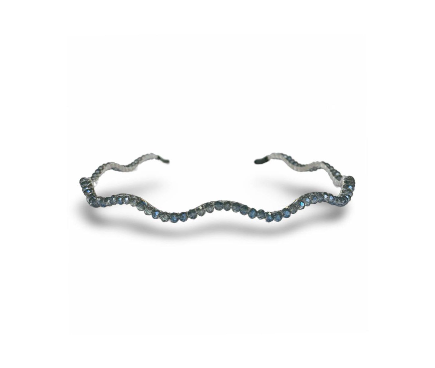 Женские аксессуары для волос Headbands of Hope Wavy Beaded Headband - Ocean Blue, цвет: Синий — фото 7