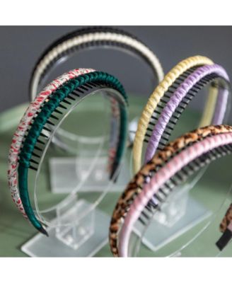 Thin Solid Headband - Pink