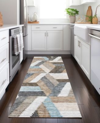 Chantille Machine Washable ACN1241 2'3"x7'6" Runner Area Rug