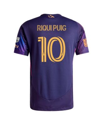 Men's Riqui Puig Navy LA Galaxy 2025 RIZON Authentic Player Jersey