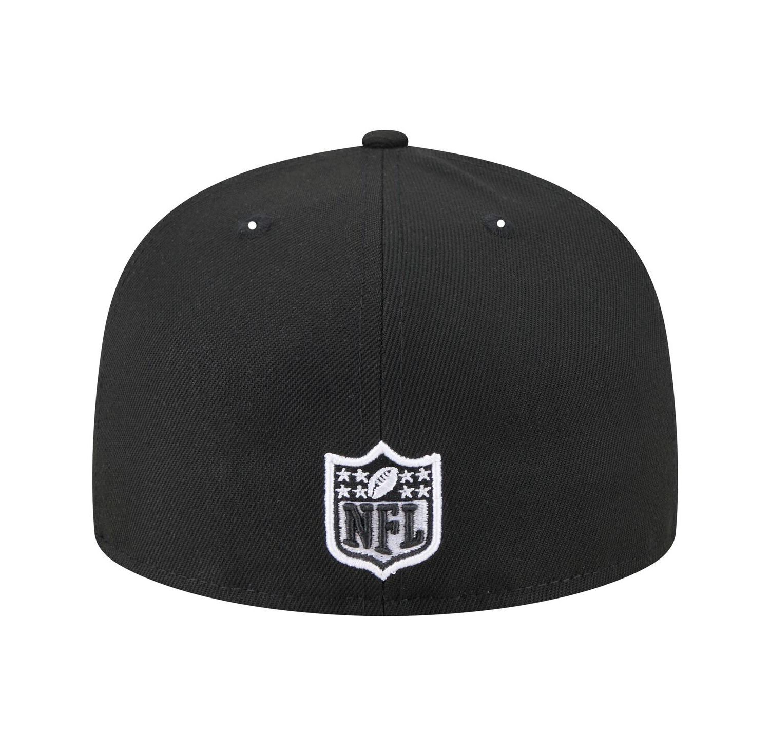 Men's Black Jacksonville Jaguars Main Patch 59FIFTY Fitted Hat