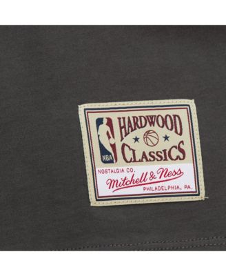 Women's Charcoal Chicago Bulls Hardwood Classics Oversized Boyfriend T-Shirt